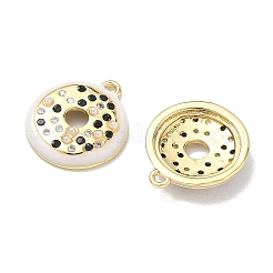Messing-Anhänger mit Mikropavé-Fassung und Zirkonia in verschiedenen Farben&nbsp;KK-A300-03G