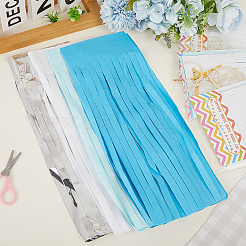 Guirlande de pompons en papier de soie&nbsp;AJEW-WH20006-110B