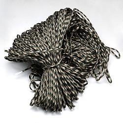 7 внутренние сердечники веревки из полиэстера и спандекса, для изготовления веревочных браслетов, верблюжие, 4 мм, около 109.36 ярда (100 м) / пачка, 420~500 г / пачка