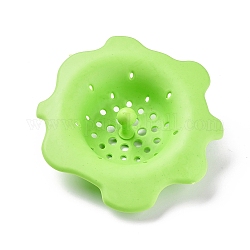Filtro per lavello in silicone, protezione resistente del cestello di scarico, prato verde, 31x132mm