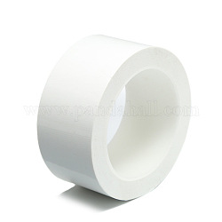 Cintas adhesivas de polietileno y gasa para la fijación de moquetas, cinta de tela de reparación de encuadernación, piso, blanco, 4.5 cm, 10 m / rollo