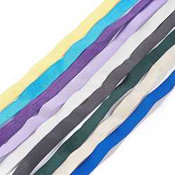 Goma elástica plana coloreada, correas de costura accesorios de costura, color mezclado, 20mm