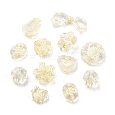Perles en acrylique transparente&nbsp;OACR-Q084-20E-1