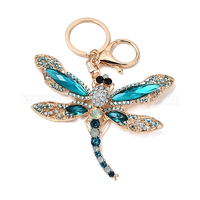 Portachiavi in lega con strass&nbsp;PW-WGCC421-04-1