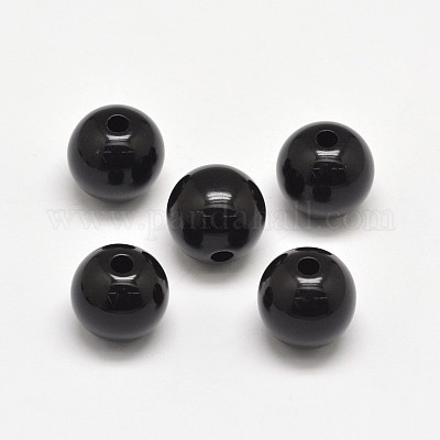 Perles acryliques rondes&nbsp;X-MACR-D288-4mm-1