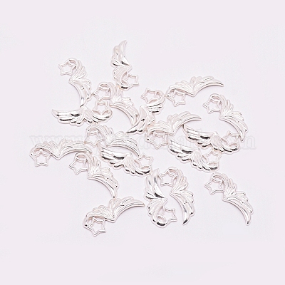 Cabochons en alliage&nbsp;PALLOY-WH0071-19A-S-1