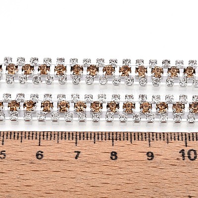 Catene della tazza del rhinestone di ferro&nbsp;CH-T006-04S-09-1