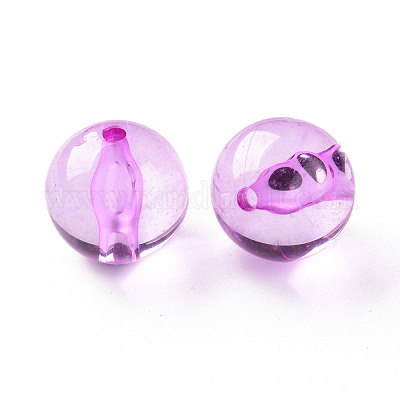 Perles en acrylique transparente&nbsp;MACR-S370-A20mm-740-1