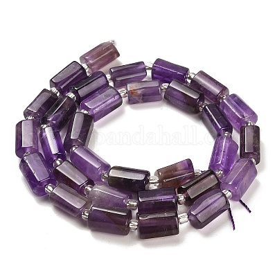 Natürlichen Amethyst Perlen Stränge&nbsp;G-G068-A01-01-1