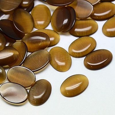 Cabochons di occhio di gatto&nbsp;CE-J005-10x12mm-M-1