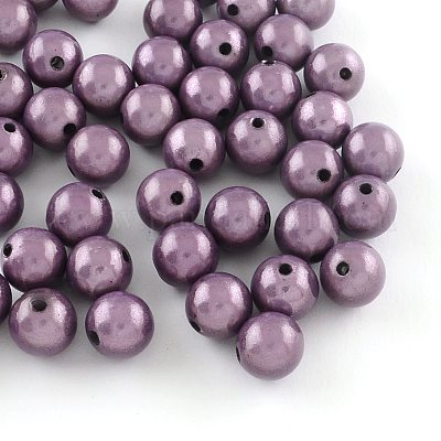 Perles acryliques laquées&nbsp;MACR-Q154-18mm-008-1
