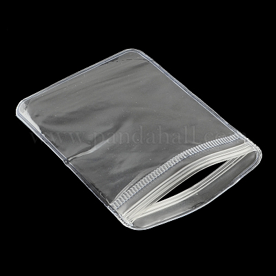 Bolsas rectangulares de PVC con cierre de cremallera al por para bisuterías - Es.Pandahall.com