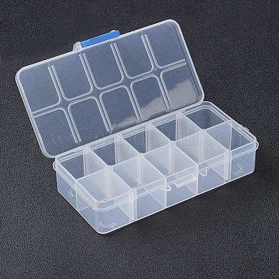 Organizador de cajas de plástico de almacenamiento&nbsp;CON-WH0001-02A-1