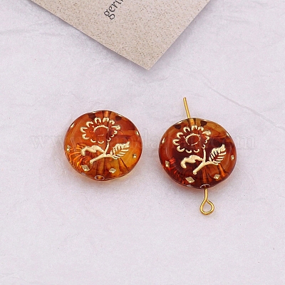 Perles en acrylique transparente&nbsp;PW-WG64236-02-1