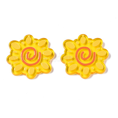 Pendenti acrilico traslucido&nbsp;TACR-T021-45-1