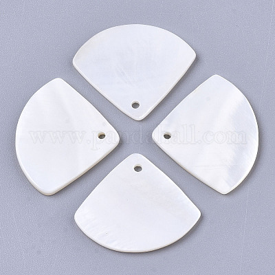 Naturali di acqua dolce pendenti shell&nbsp;X-SHEL-R047-19-1