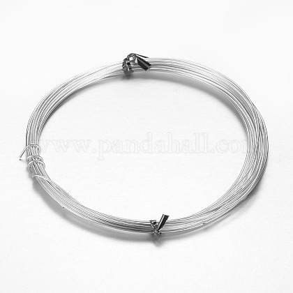Round Aluminum Craft Wire AW-D009-0.8mm-10m-01-1