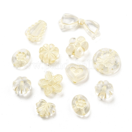 Perles en acrylique transparente OACR-Q084-20E-1