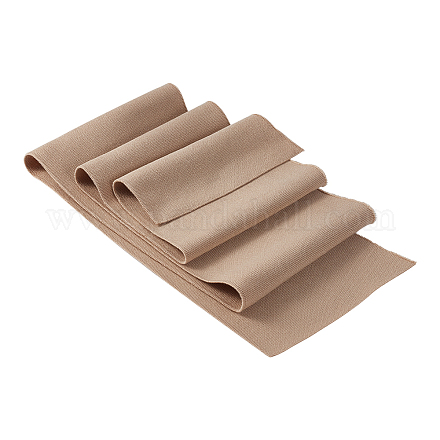Tissu côtelé tricoté en polyester extensible FIND-WH0137-25C-1