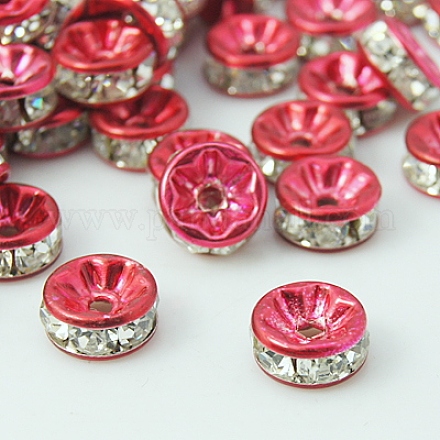 Painted Brass Spacer Beads RB-S009-10mm-01A-1