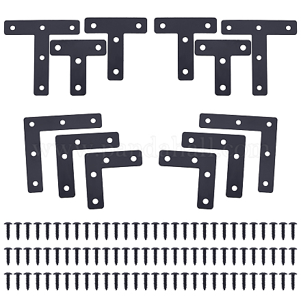 Staffa a forma di L e T in ferro chgcraft DIY-CA0003-54-1