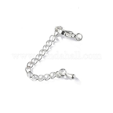 Messingende mit Kette&nbsp;FIND-H019-06S-1