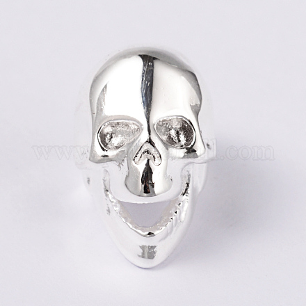 Skull 304 Stainless Steel Beads STAS-L175-31-1