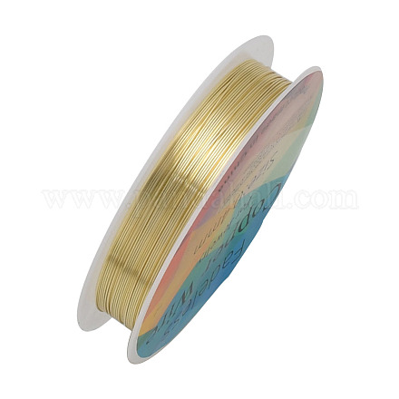 Round Copper Jewelry Wire CWIR-CW0.4mm-28-1