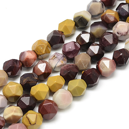 Natural Mookaite Beads Strands G-S149-14-6mm-1