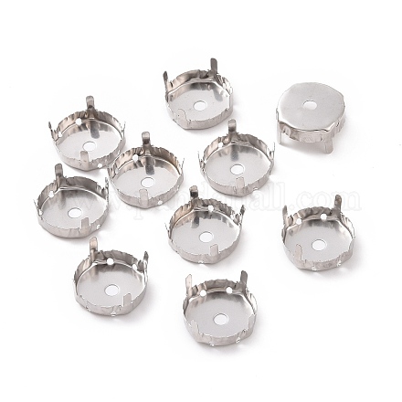 Configuraciones de garras de diamante de imitación de acero inoxidable STAS-L229-04B-1