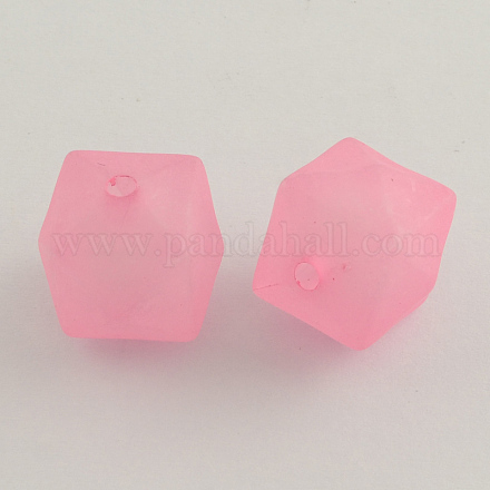 Frosted Acrylic Beads FACR-Q002-20mm-02-1