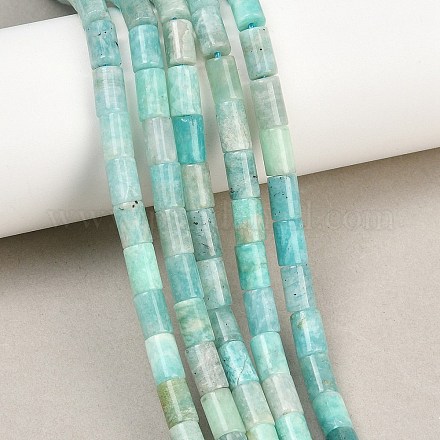 Fili di perline amazonite naturale&nbsp;G-F832-B07-01-1