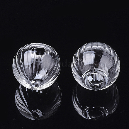 Bouteilles de globe en verre soufflé à la main BLOW-T001-03-1