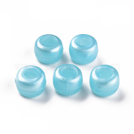 Perles en plastique nacrées KY-R019-01F-1
