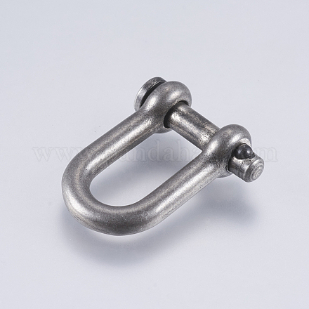 304 fibbia ad anello a D in acciaio inossidabile STAS-I072-100AS-1