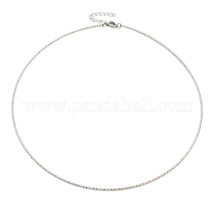 304 Stainless Steel Necklaces STAS-D084-31P-1