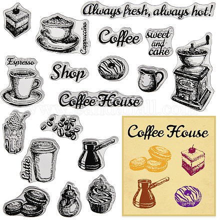 Clear Silicone Stamps DIY-WH0430-338B-1