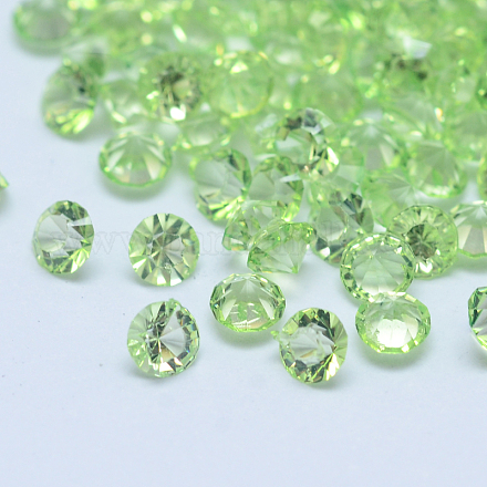 Diamond Faceted Resin Cabochons CRES-M006-12L-1