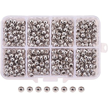 Perles séparateurs en laiton KK-PH0024-01-1
