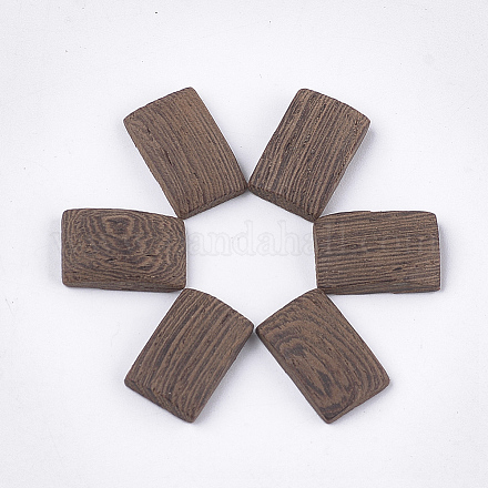 Cabochon in legno wengé X-WOOD-S053-30-1