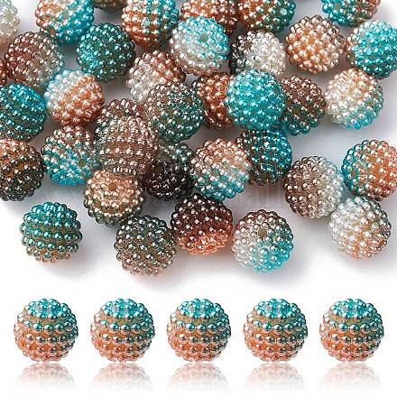 Perles acryliques de perles d'imitation OACR-FS0001-42A-1