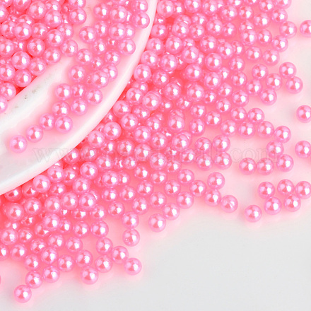 Imitation Pearl Acrylic Beads OACR-S011-10mm-Z6-1