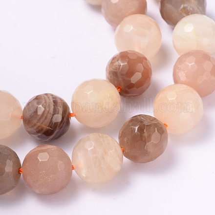 Natural Sunstone Beads Strands G-L377-40-12mm-1