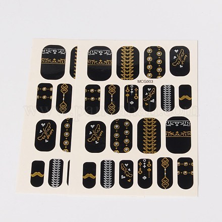 Stile misto falso rimovibile adesivi di carta tatuaggi temporanei AJEW-O025-04-1