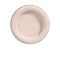 Velvet Jewelry Bracelet Gift Storage Tray Boxes, Flat Round, Beige, 11.5x2cm