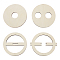 BENECREAT 16Pcs 4 Styles Wick Centering Tool, Wood Candle Wicks Centering Devices Wooden Wick Stabilizer Holder for Candle DIY Making, Cotton Wick Holder