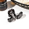 Resin Claw Hair Clips, Hair Accessories for Women & Girls, Black, 80mm