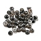 Natural Labradorite Cabochons, Half Round, 4x2~2.5mm