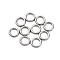 304 Stainless Steel Linking Rings, Round Ring, Non-Tarnish, Stainless Steel Color, 6x1mm, Inner Diameter: 3.8mm