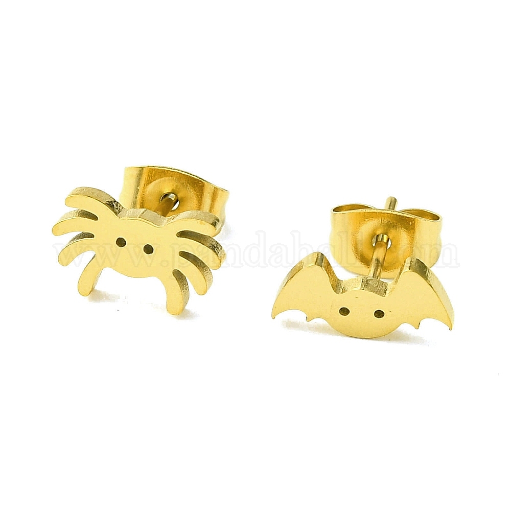 KKJOY Boucles D'Oreilles Animal En Acier Inoxydable - Modèles Chat Et Animaux Pour Femmes Et Filles